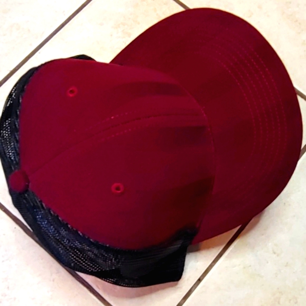 Unique Jacquard Stripe Truckers Cap